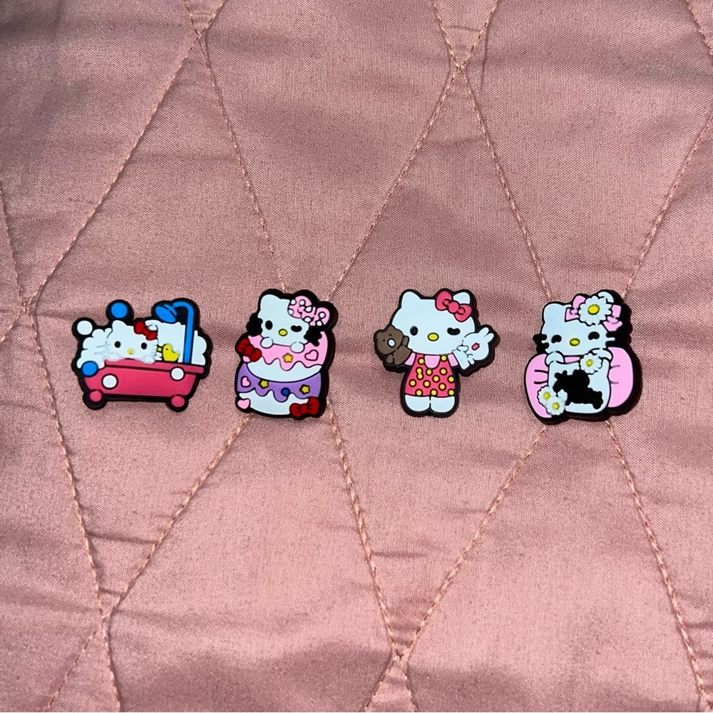 Hello Kitty clog charms cute Y2K fashion croc charms kawaii jibbitz